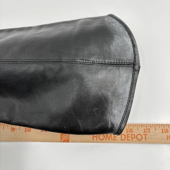 Frye Melissa Button 2 Women's Size 8B Black Leather Boots - Picture 4 of 10